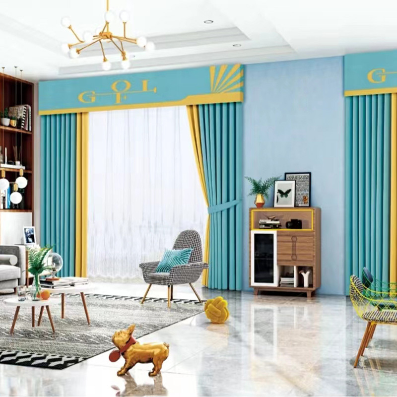 瀚隔 云朵麻窗帘北欧简约现代窗帘飘窗客厅轻奢卧室窗帘1.0*1.3m打孔帘