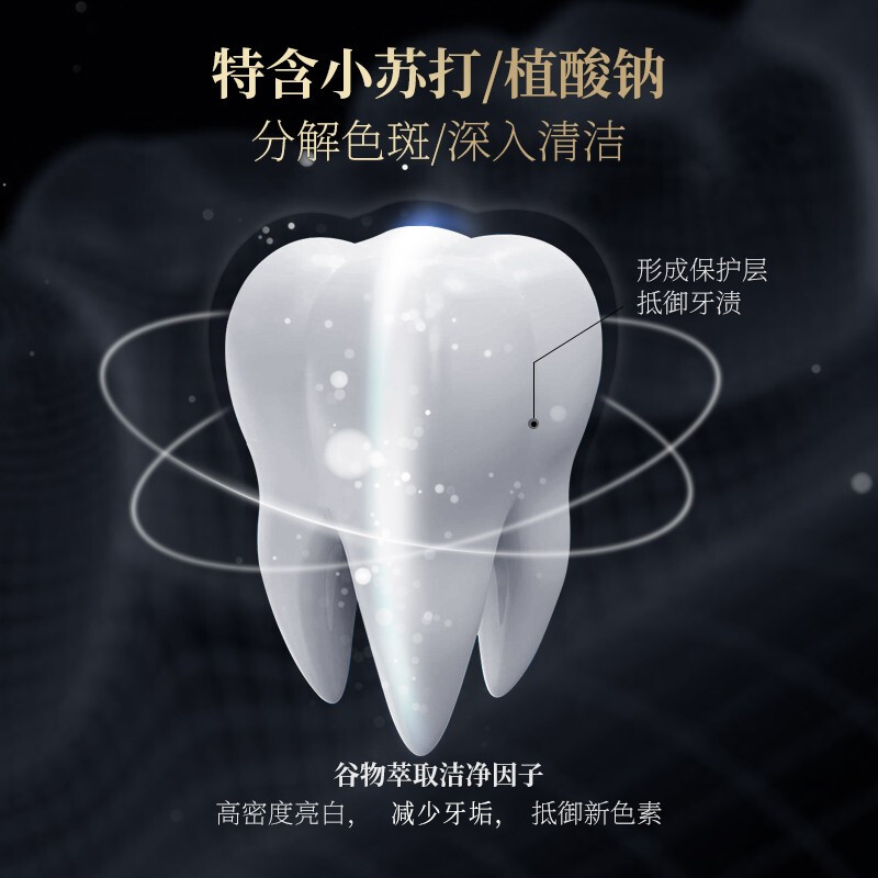 和风雨小苏打氨基酸美白口香牙膏HYH-017-2(绿茶龙井)高清大图