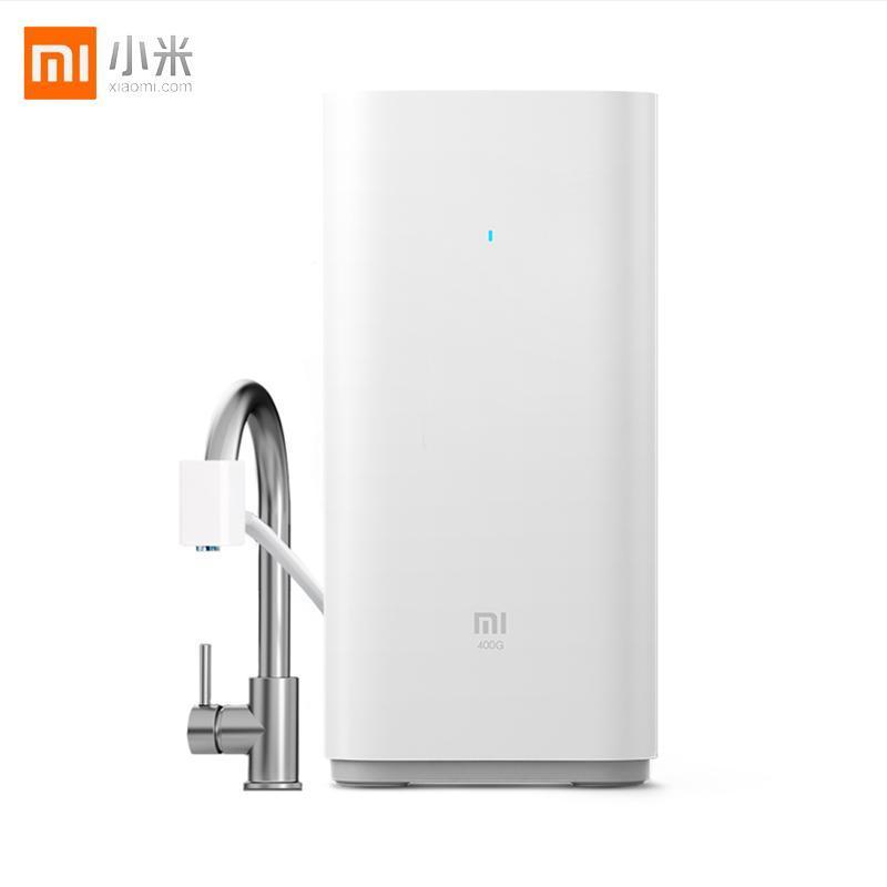 米家 净水器(400G)厨上增强版 家用净水器 RO反渗透大流量直饮低废水 智能提醒自助更换滤芯 小米净水器