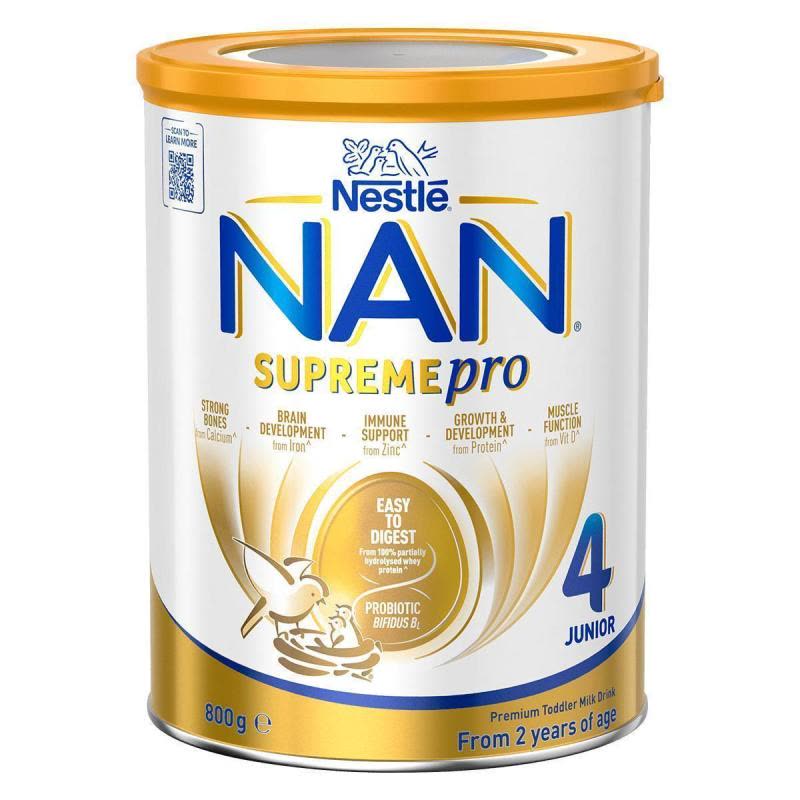 26.11效期-保税-雀巢(Nestle)NAN超级能恩金装HA适度水解婴幼儿奶粉4段800g/罐装澳洲进口特殊配方奶粉图片