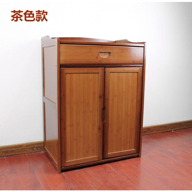 竹制茶水柜实木餐边柜厨房柜碗柜微波炉柜酒水柜置物柜阳台收纳柜