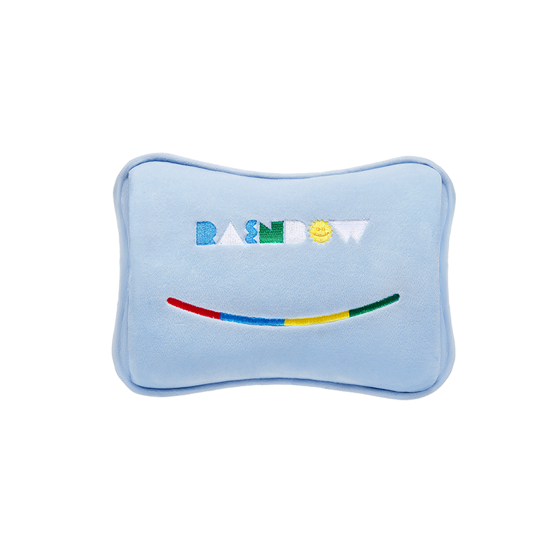 彩虹T614-L 免洗加厚亲肤绒插手电热暖手宝蓝色1个