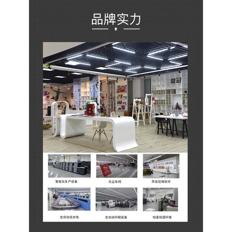 照片书相册创意情侣浪漫定制diy制作毕业纪念册影集生日宝宝 三维工匠 锁线款硬壳封面覆膜12寸 56p(60-120图)图片