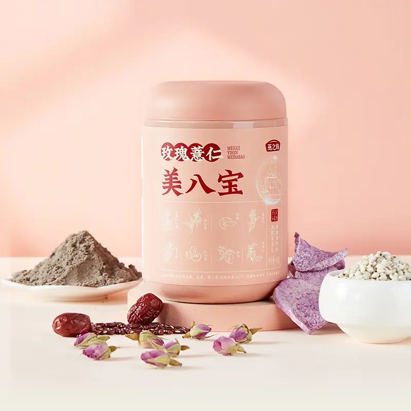 燕之坊玫瑰薏仁美八宝450g/罐_高清大图