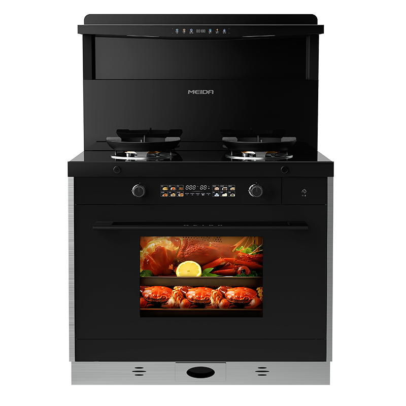 美大(MEIDA)蒸烤一体集成灶X90-ZK(913ZK)挥手语音智控 变频恒温置物台高清大图