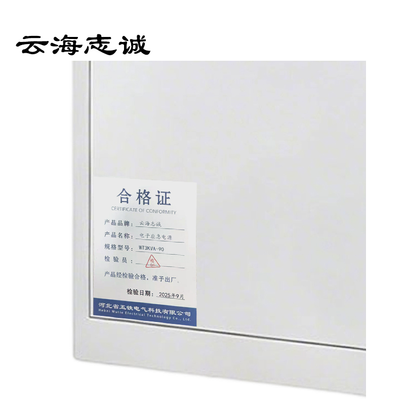 电子应急电源 WT3KVA-90 1台高清大图