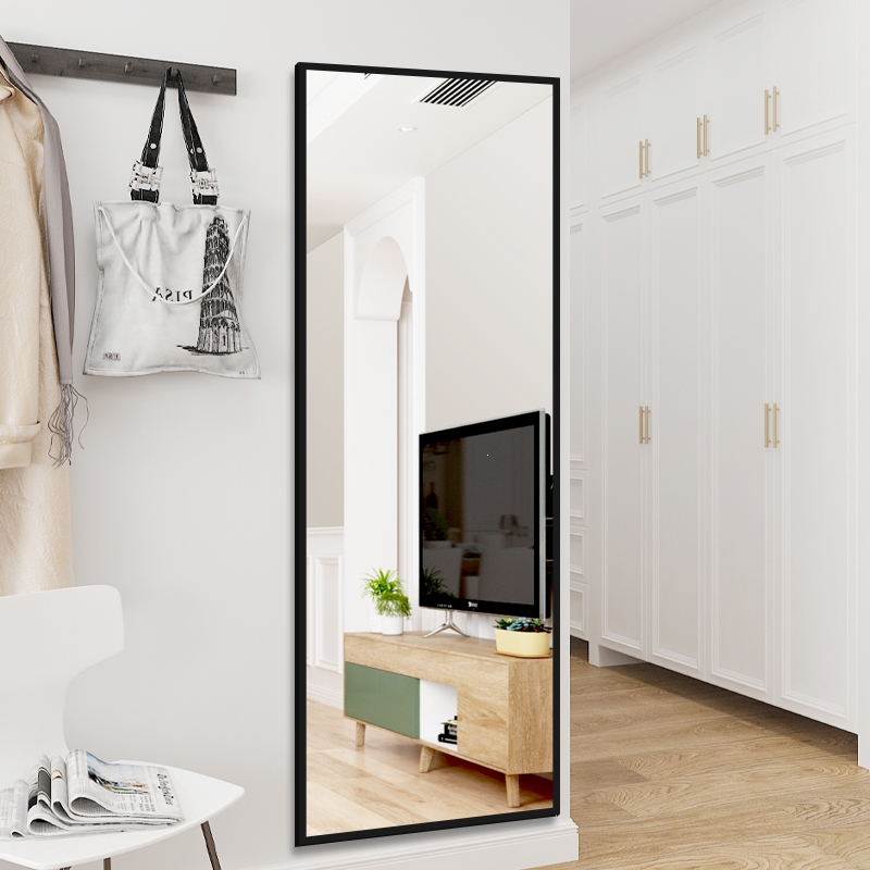 镜子贴墙自粘穿衣镜家用全身小户型免打孔阿斯卡利(ascari)挂墙试衣镜