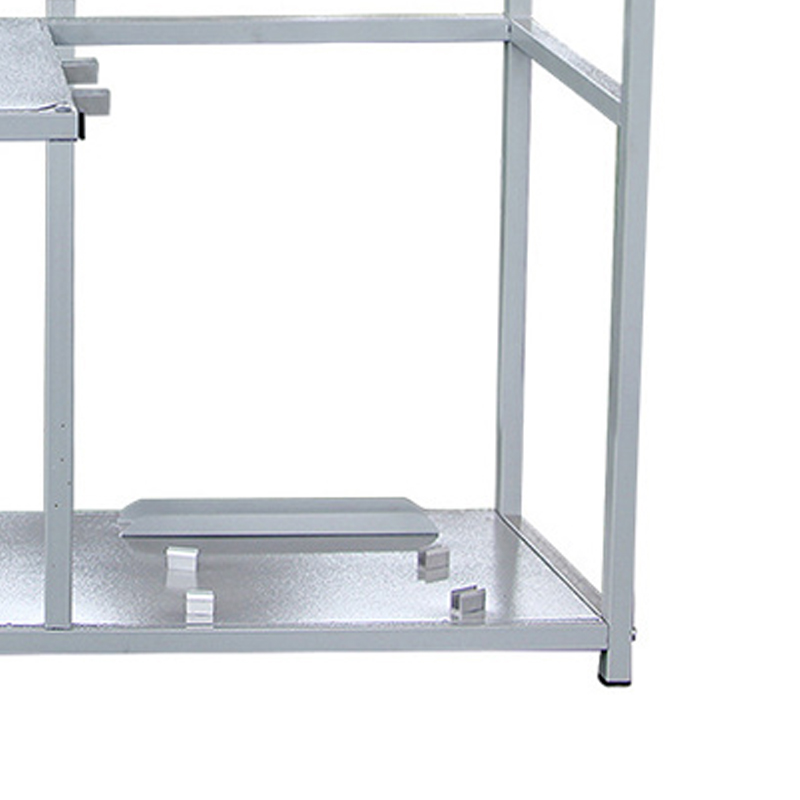 翌嘉 YJ4121709防暴装备架保安安防消防展示架陈列架高清大图