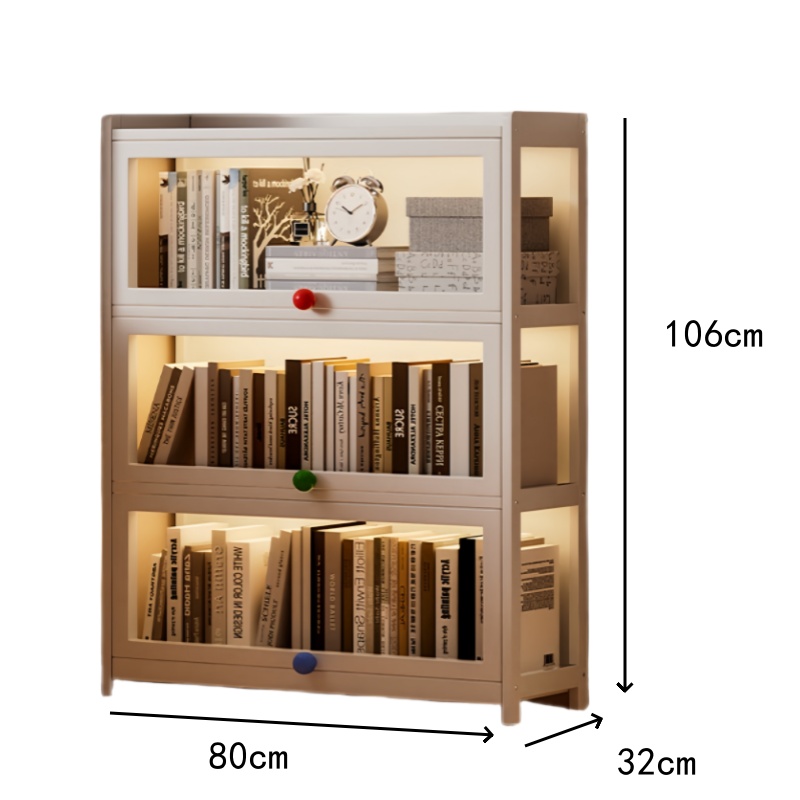 珂攸洋书柜个 80*32*106cm 多规格