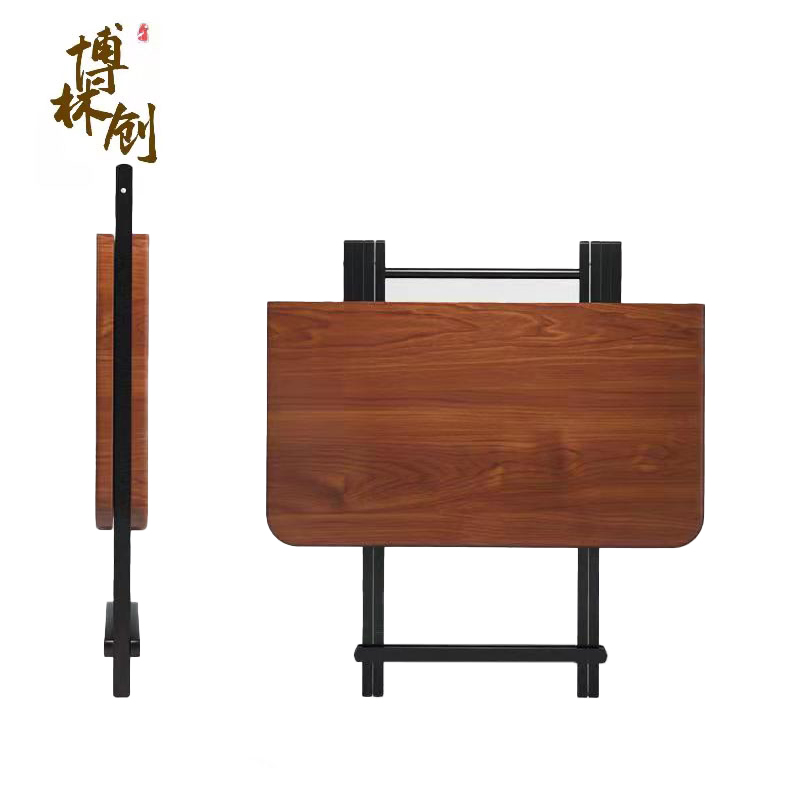 博林创 折叠桌 深木纹色折叠桌 /张(深木纹色折叠桌)高清大图