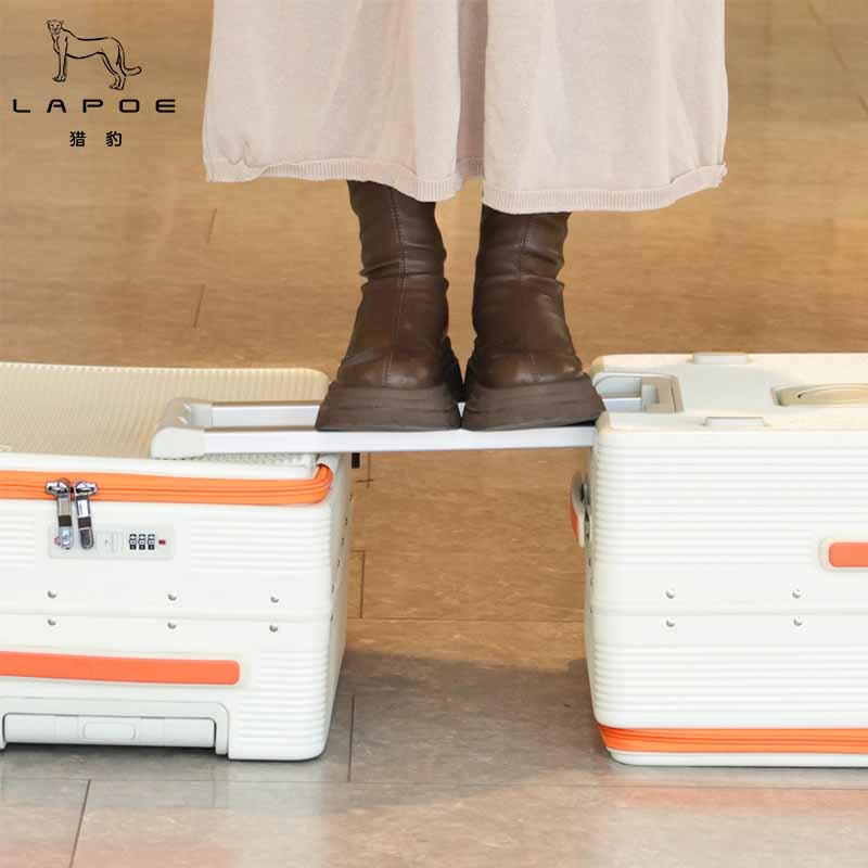 猎豹 侧开拉杆箱行李箱26寸 LB26F/个高清大图