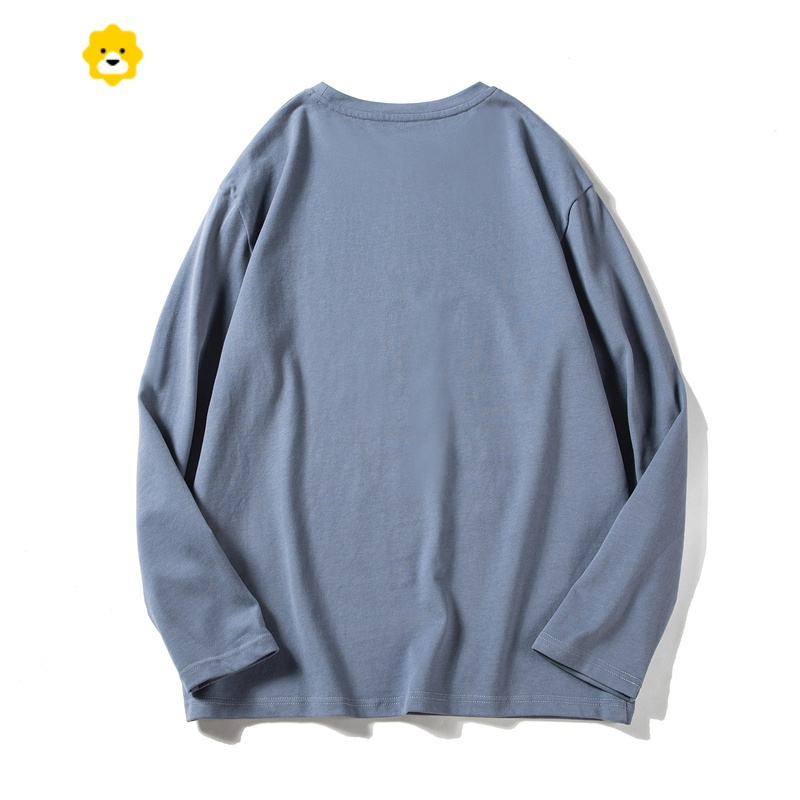 basket长袖t恤男士春秋季潮流宽松百搭打底衫ins潮牌港风卫衣上衣服