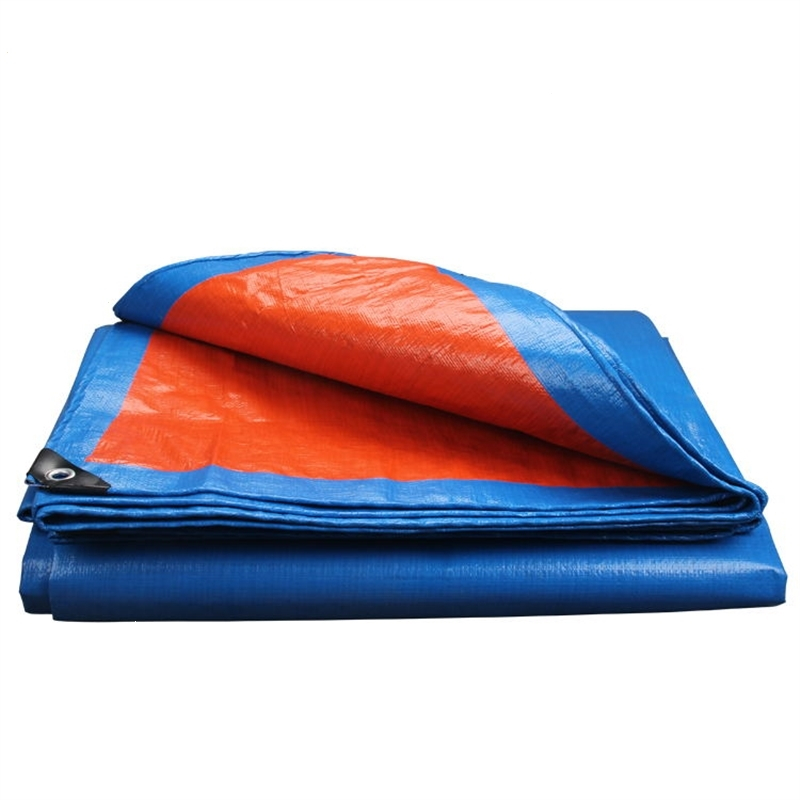 篷布防雨布防晒加厚彩条布三轮车货车蓬布遮阳棚布塑料布篷布军绿色蓝