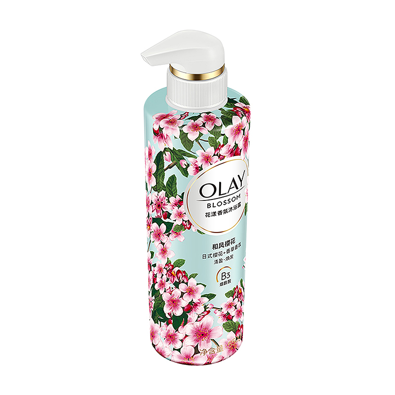 Olay花漾香氛沐浴露和风樱花550克