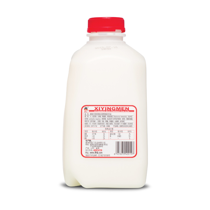 藏密灵菇黄桃味发酵型酸奶饮品 1kg*4/箱