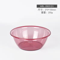 小号红色 家用脸盆小盆子洗私处美容洗脸盆洗菜盆大号小号洗脚盆加厚洗衣盆