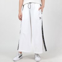 PUMA彪马裤子女2020夏季新款宽松运动裤潮流阔腿裤休闲长裤598522
