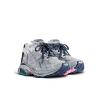 巴黎世家(Balenciaga)女款Runner运动鞋人造革拼接织物透气跑步鞋