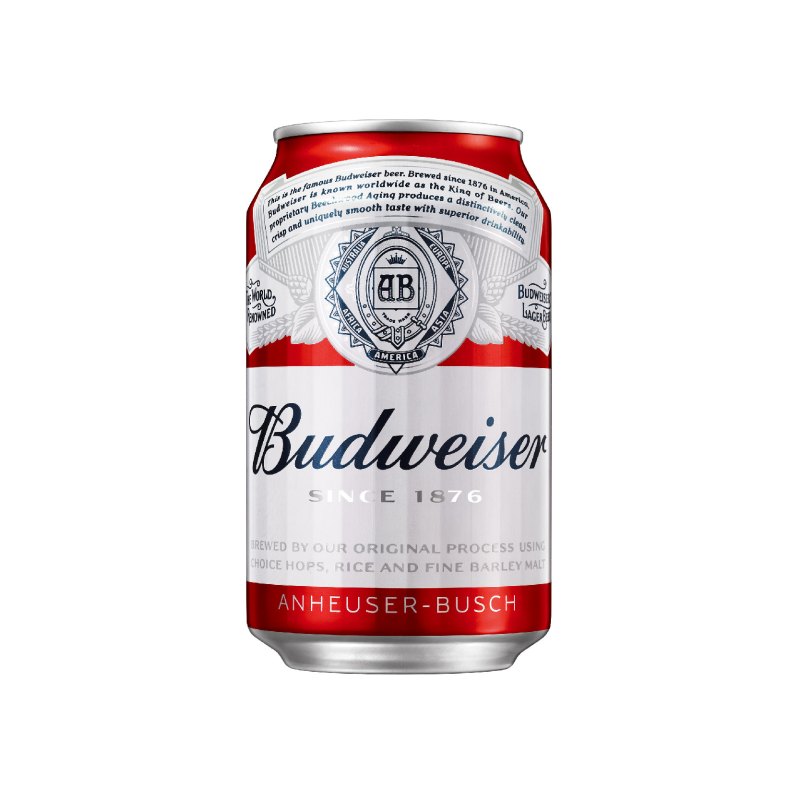 百威啤酒330ml单听装