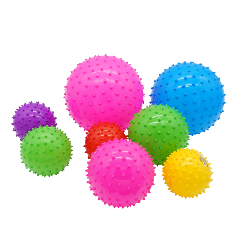 幼儿园宝宝早教按摩球硬小刺球触觉小球手抓球剖腹产感统训练玩具