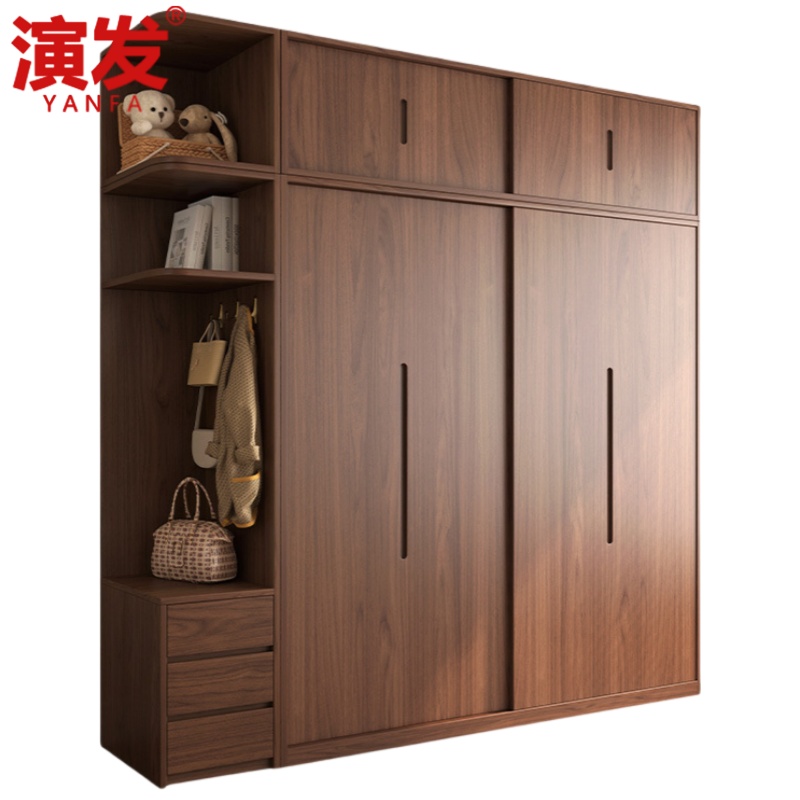 演发 衣柜200*60*248cm 组高清大图