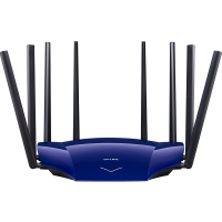 TP-LINK 双频千兆无线路由器 TL-WDR8690 深海蓝 2600M 5G智能家用 千兆端口 信号放大增强高速光纤宽带稳定家庭大户型WIFI穿墙王游戏