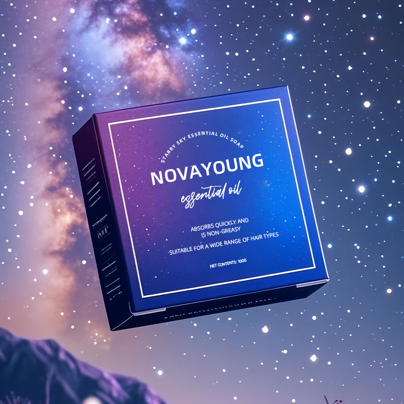 novayoung N1017星空精油皂100g 精油皂(计价单位:块)蓝紫色高清大图
