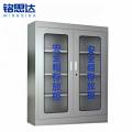 铭思达不锈钢安全帽柜16顶台
