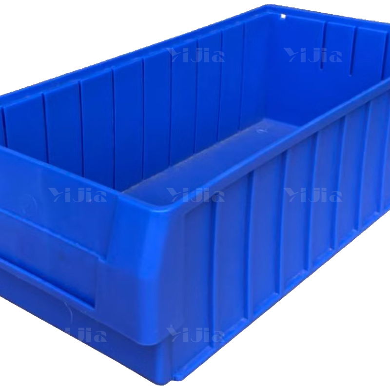 翌嘉YJ4120625 蓝色分割式零件盒塑料分格盒 590*220*140高清大图