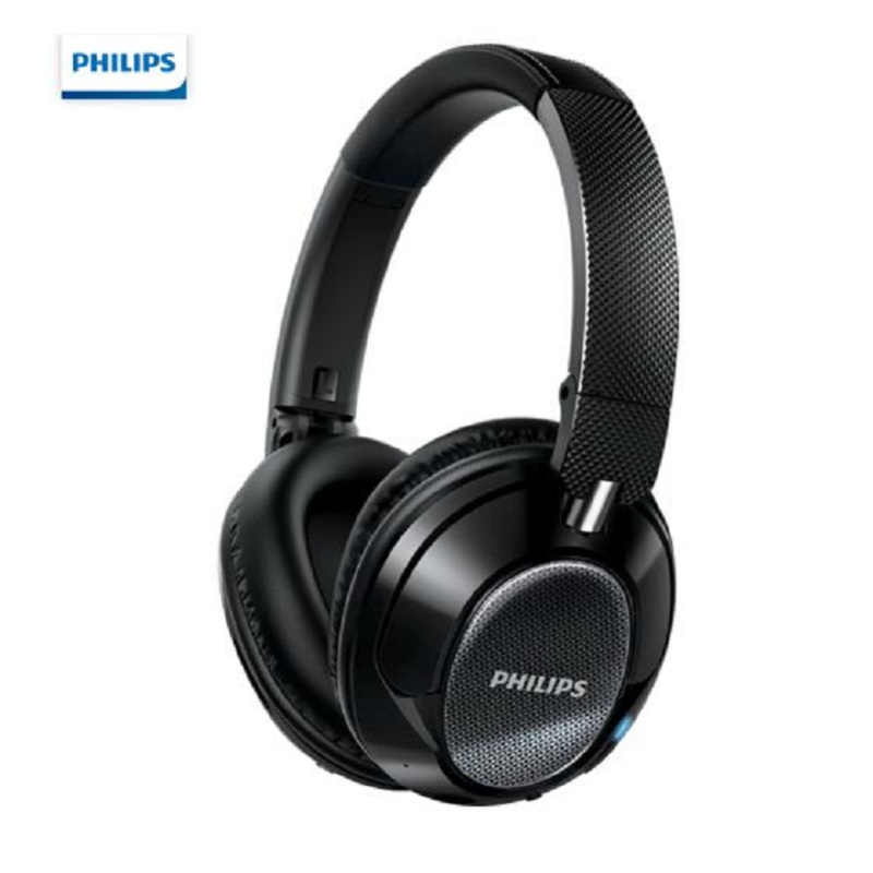 飞利浦(Philips) SHB9850 无线蓝牙主动降噪头戴耳机 NFC 智能触控