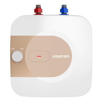 阿诗丹顿 家用储水式电热水器1500W一级能效节能省电DSZF-6J15 储水式小厨宝6.6升 上出水