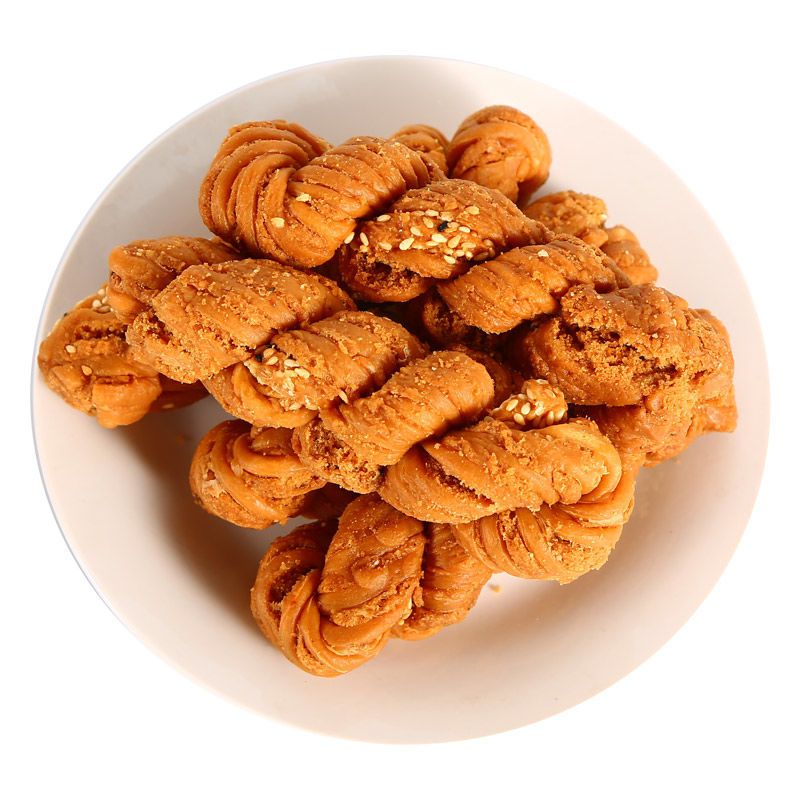 天津麻花花甜咸酥麻花办公休闲零食视频