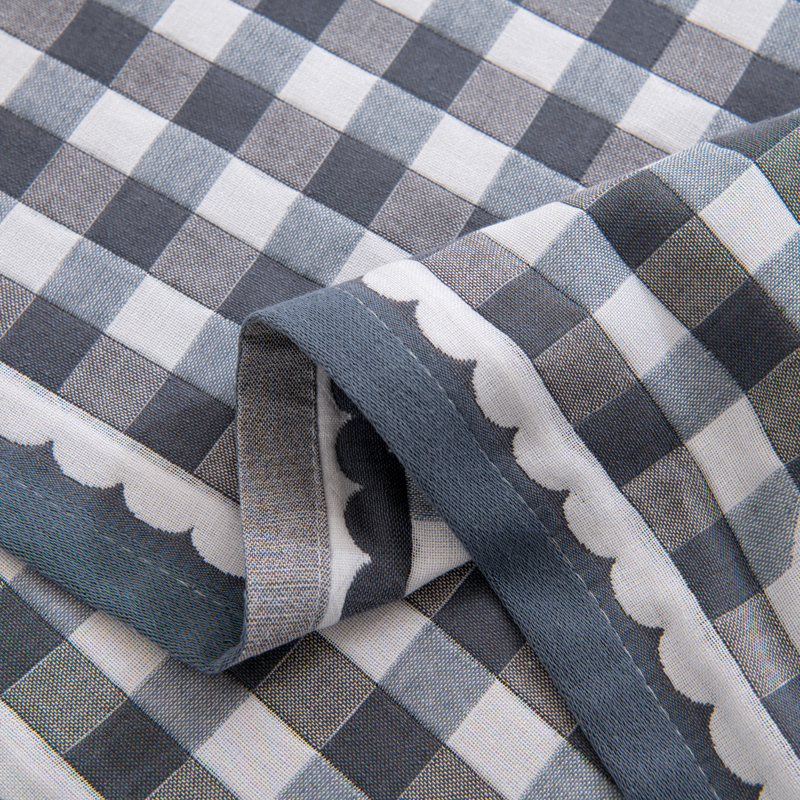 北极绒/BejirogA类加厚六层纱布纯棉枕巾一对装全棉纱布加大三层枕头巾四季学生成人隔汗隔脏盖巾高清大图