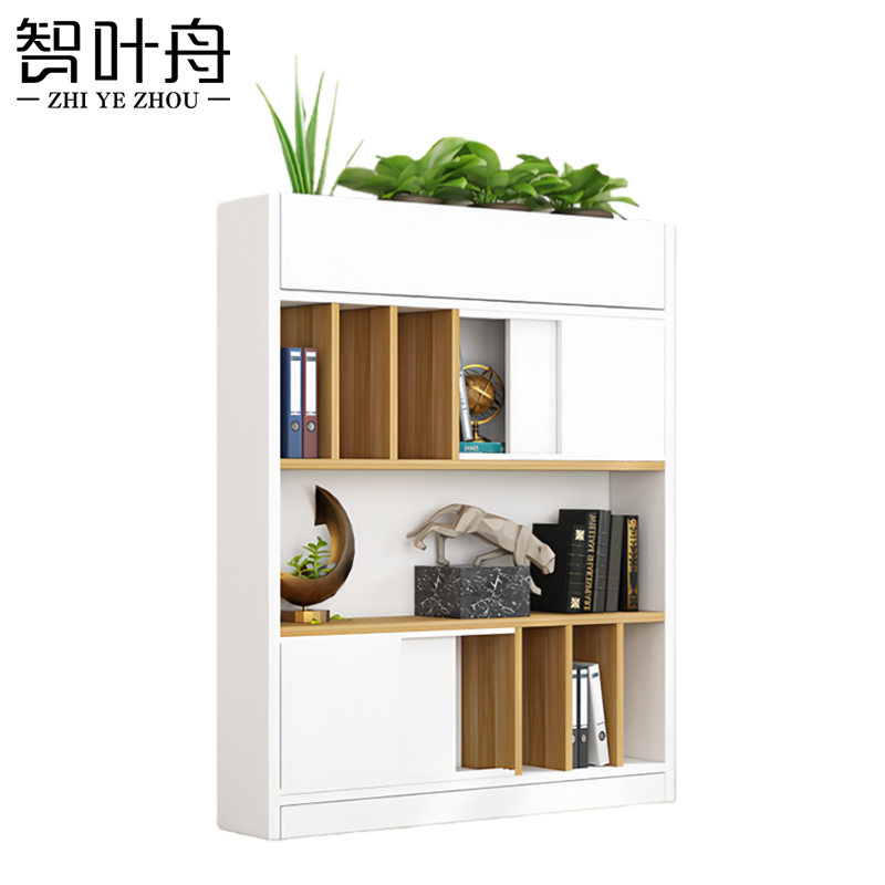 智叶舟办公文件柜100*30*134cm台