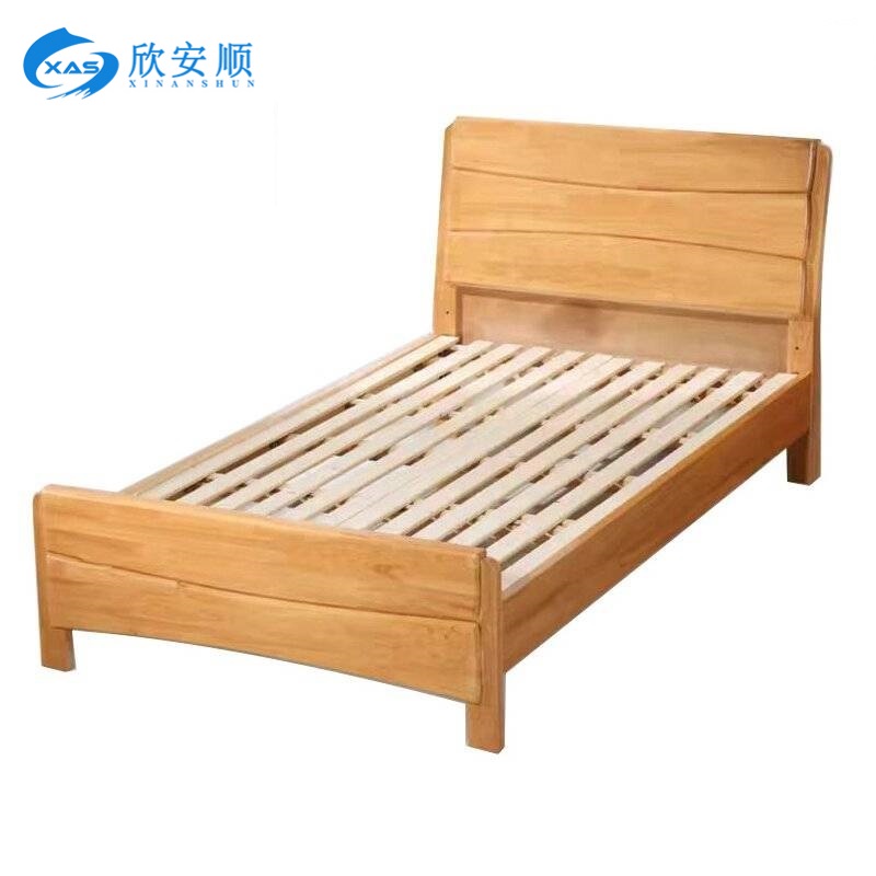 欣安顺 单人床 2000*900*420mm 张高清大图