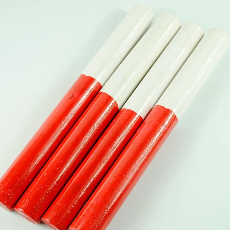 物有物语接力棒木运动会户外体育比赛田径用品红白接力棒红白色4只装