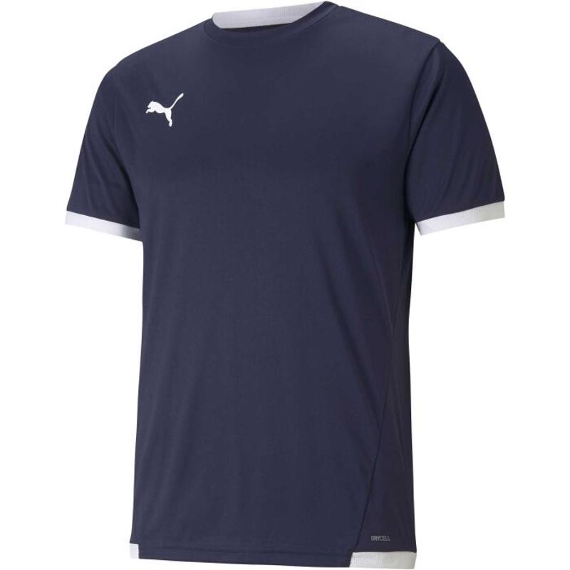 彪马(Puma)男运动T恤舒适透气拼接设计足球训练比赛POLO衫球衣