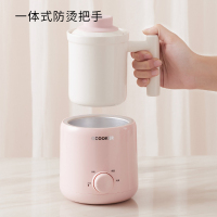 圈厨陶瓷养生杯煮茶燕窝随身电炖锅宿舍办公室家用液体加热器小米养生壶T-A1-YS06 粉色小米生态链