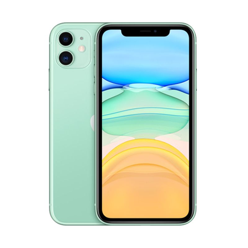 [二手95新]Apple/苹果iPhone11 256G 绿色 双卡双待 国行正品 二手苹果11 二手手机 全网通