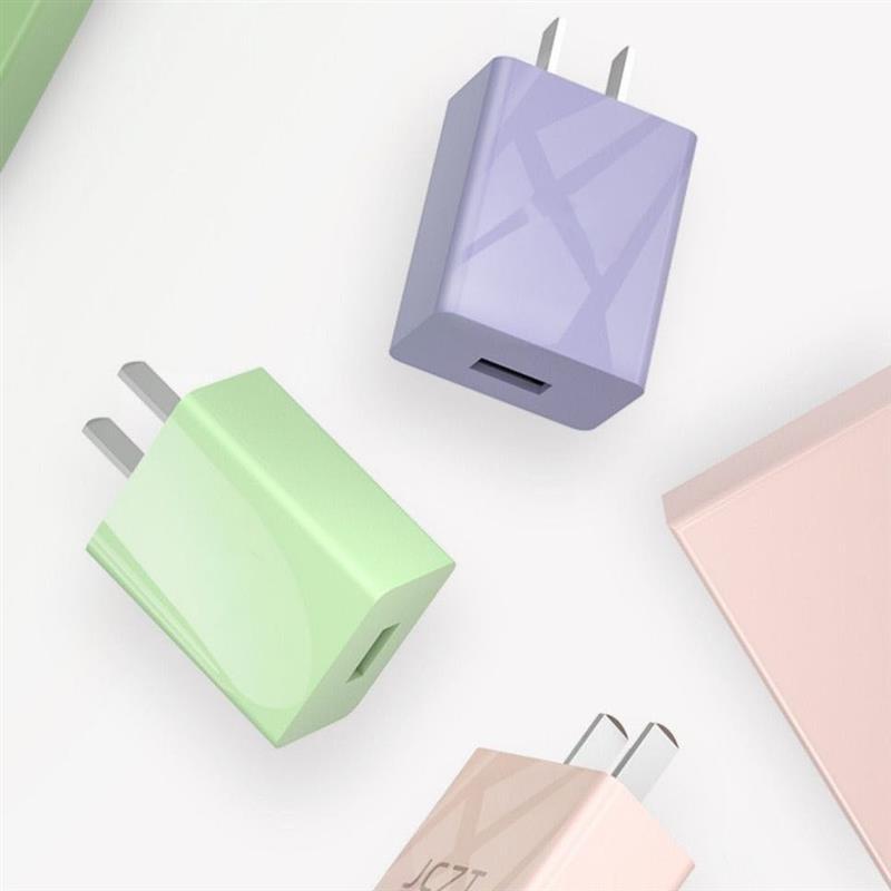 充电器安卓苹果快充头通用vivo华为oppo荣耀iphone小米数据线套|环保绿[2A快充] [1.8米]安卓线+充电头