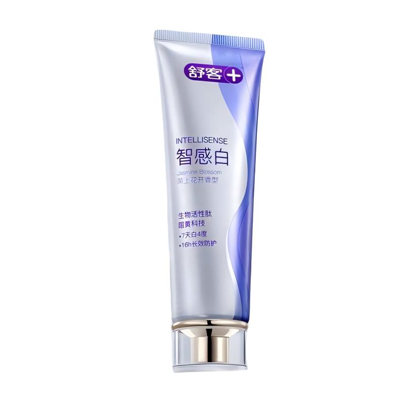 舒客 智感美白牙膏 茉莉味 新老随机发120g*3高清大图