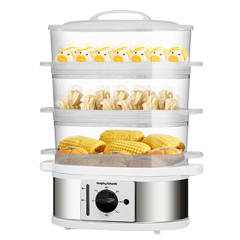 摩飞电蒸锅3L电蒸笼多功能自动断电蒸汽锅家用电热锅MR1148