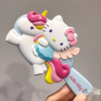儿童卡通气垫梳按摩梳可爱软萌兔子梳子女孩防静电梳气囊按摩发梳 飞马KT猫