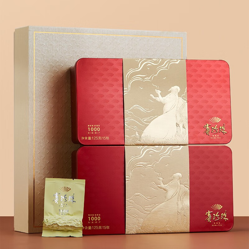 八马茶业(BAMA TEA) 新赛珍珠1000茶叶盒装AA2086 250g高清大图