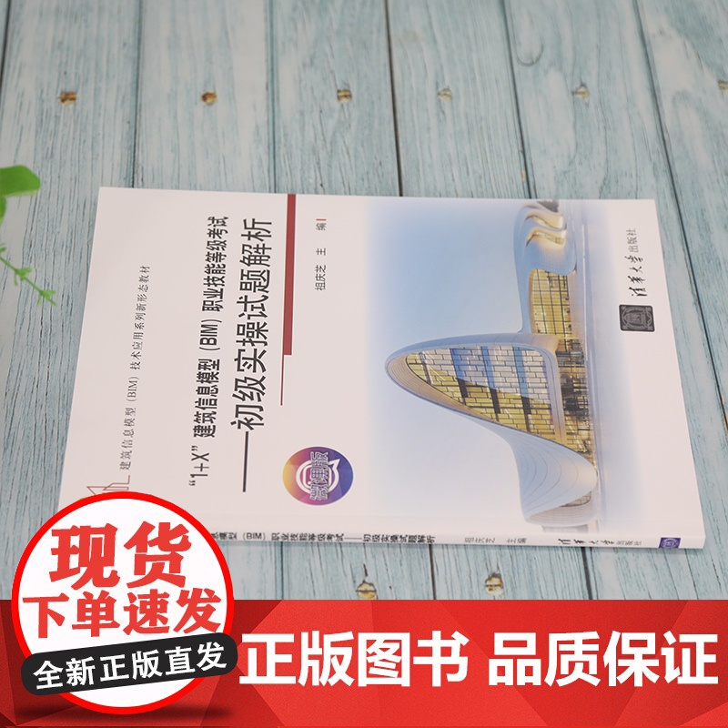 清华正版 1+X 建筑信息模型 BIM 职业技能等级考试 初级实操试题解析 祖庆芝 清华大学高清大图