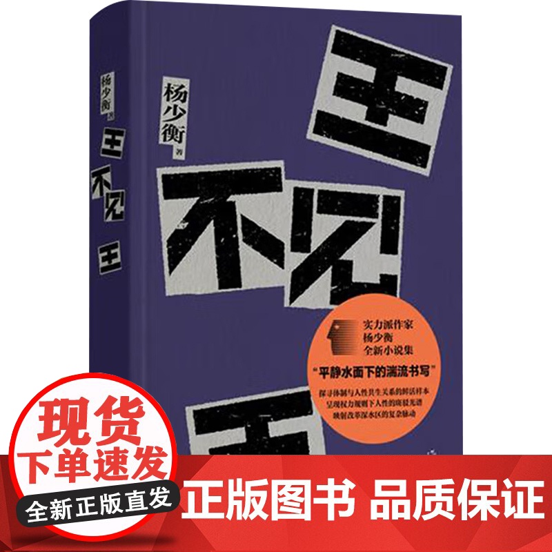 王不见王 杨少衡 著 中国当代小说高清大图