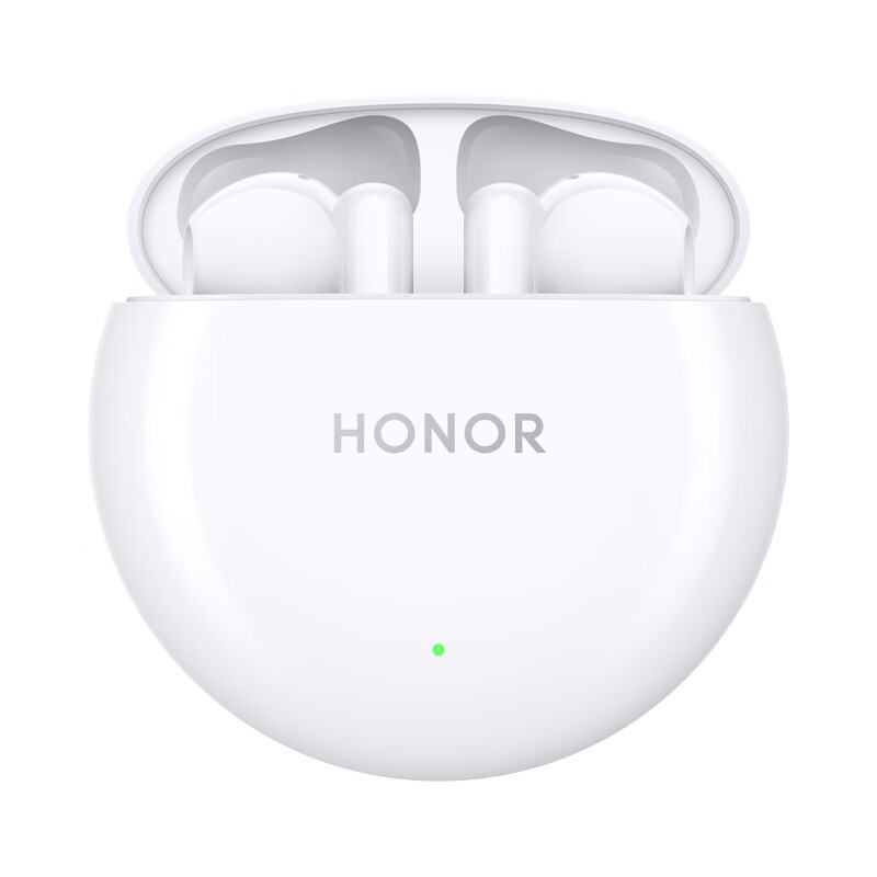 荣耀 Earbuds X5 真无线蓝牙耳机 釉白色 荣荣耀X5无线蓝牙耳机通话降噪运动半入耳游戏续航 手机平板通用兼容