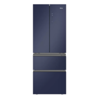 海尔(Haier)BCD-336WLHFD8DB1 冰箱336升风冷无霜变频冰箱法式多门大容量一级能效节能电冰箱