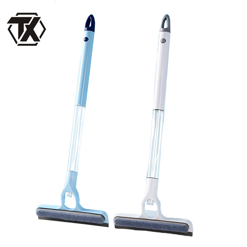 铁迅双面能擦能刮带喷壶玻璃刷L39 个高清大图