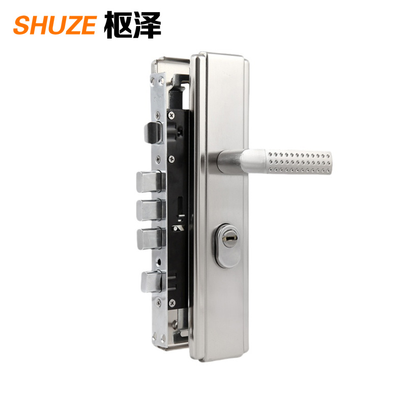 枢泽 防盗门锁 通用型 套高清大图